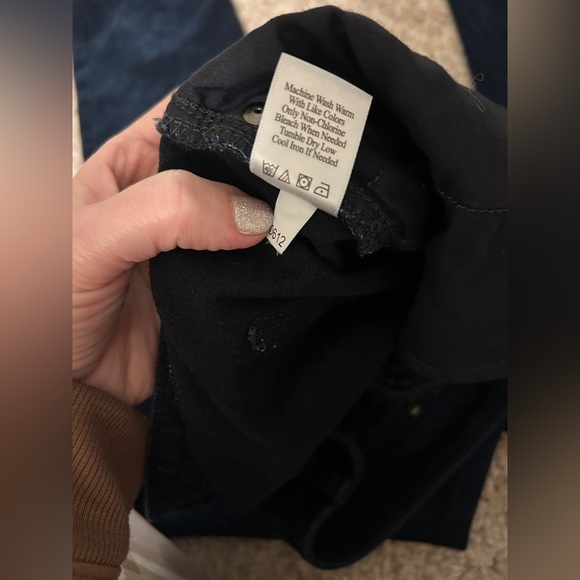 Women's Size 12 Dark Wash Jeans Coldwater Creek EUC - Picture 3 of 12